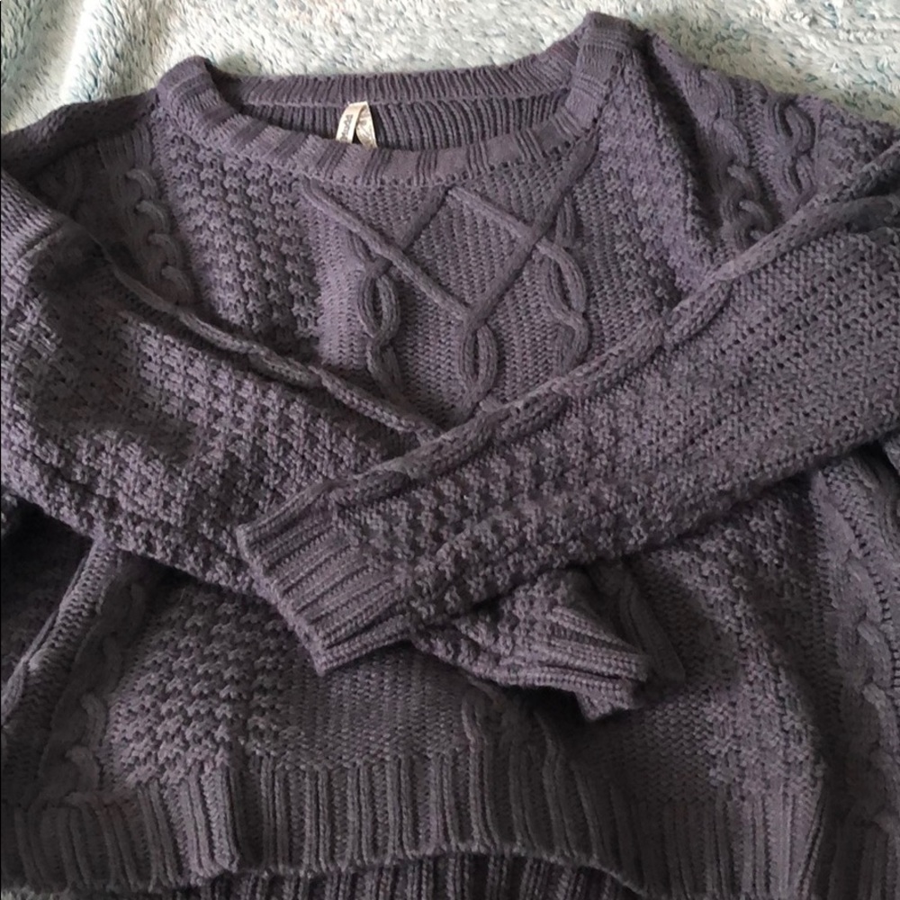 Mudd Cropped Sweater